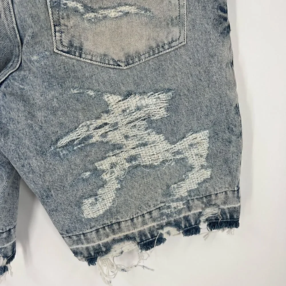 Givenchy Cargo Bermuda Shorts in Denim Waist 27 - Picture 10 of 12